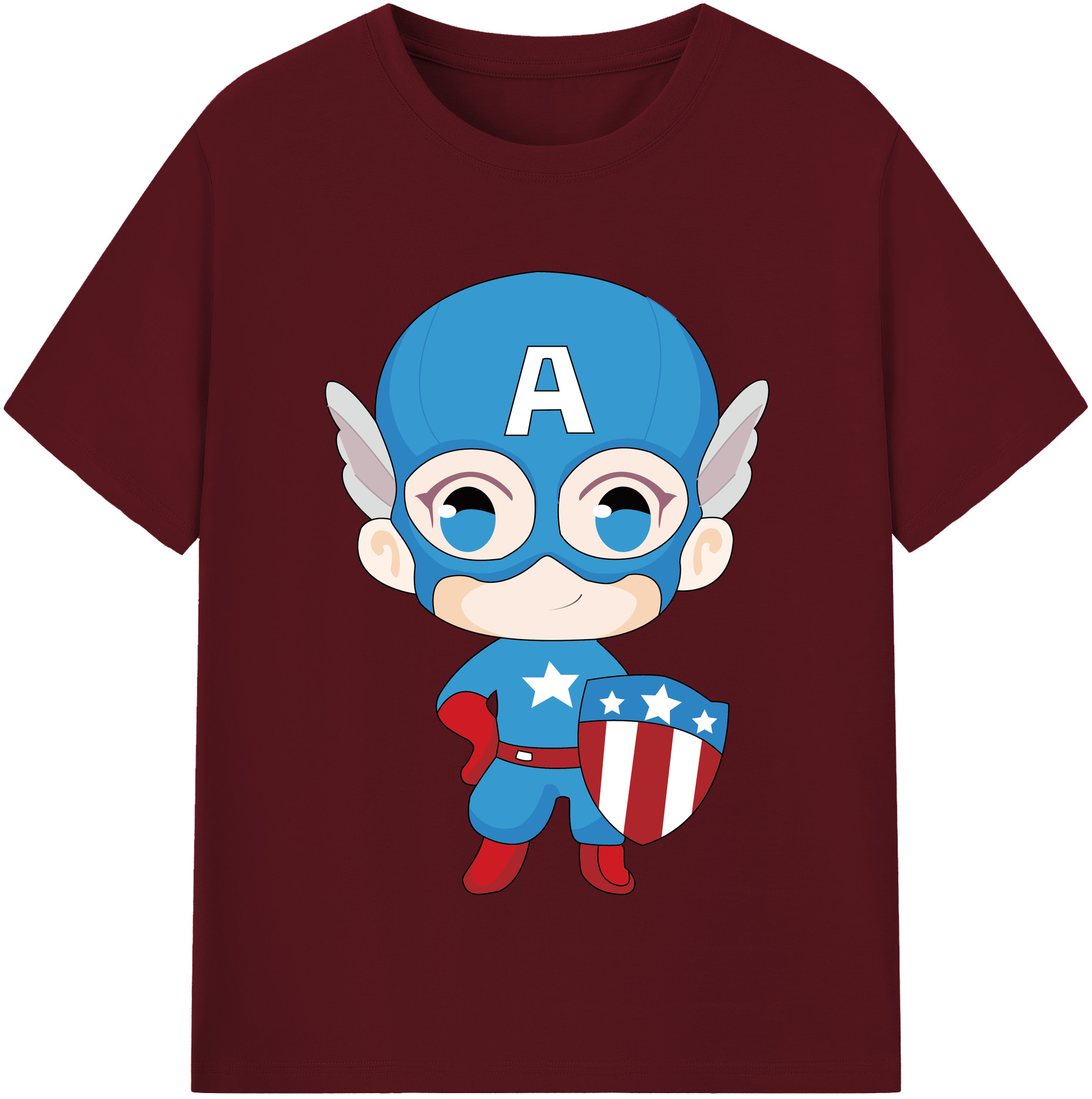 （画像用） アベンジャーズ The Avengers 綿100％半袖Tシャツ（フロントプリント）